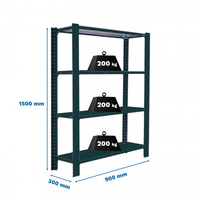 OFFICLICK 4/300 METAL I.M. ANTRACITA/ANTRACITA