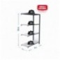 OFFICLICK 4/400 METAL A.M. GRIS/BLANCO