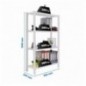 OFFICLICK 4/400 METAL I.M. BLANCO/BLANCO