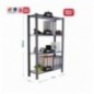 OFFICLICK 4/400 METAL I.M. GRIS/BLANCO