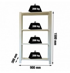 OFFICLICK 4/400 METAL I.M. GRIS/GRIS
