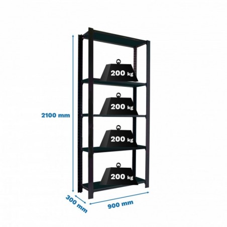 OFFICLICK 5/300 METAL I.M. ANTRACITA/ANTRACITA