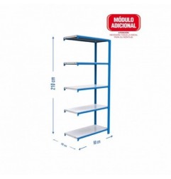 OFFICLICK 5/400 METAL A.M. AZUL/BLANCO