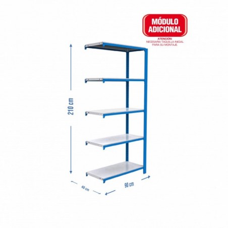 OFFICLICK 5/400 METAL A.M. AZUL/BLANCO