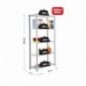 OFFICLICK 5/400 METAL I.M. GRIS/BLANCO
