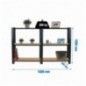 OFFICLICK 3/300 WOOD 1600 ANTRACI/OSB + TAPAS 1000