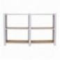 OFFICLICK 3/300 WOOD 1600 BLANCO/OSB + TAPAS 1000