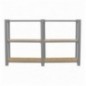 OFFICLICK 3/300 WOOD 1600 GRIS/OSB