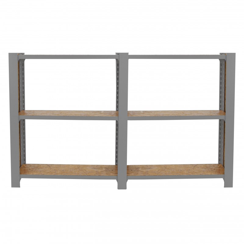 OFFICLICK 3/300 WOOD 1600 GRIS/OSB + TAPAS 1000