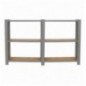 OFFICLICK 3/300 WOOD 1600 GRIS/OSB + TAPAS 1000