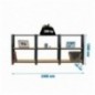 OFFICLICK 3/300 WOOD 2400 ANTRACITA/OSB