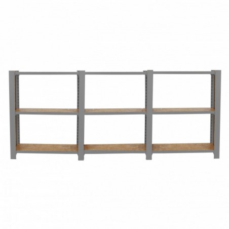 OFFICLICK 3/300 WOOD 2400 GRIS/OSB + TAPAS 1000