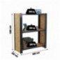 OFFICLICK 3/300 WOOD 800 ANTRACI/OSB + TAPAS 1000