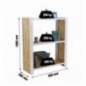 OFFICLICK 3/300 WOOD 800 BLANCO/OSB + TAPAS 1000