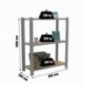 OFFICLICK 3/300 WOOD 800 GRIS/OSB
