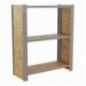 OFFICLICK 3/300 WOOD 800 GRIS/OSB + TAPAS 1000