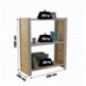 OFFICLICK 3/300 WOOD 800 GRIS/OSB + TAPAS 1000