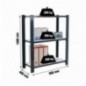 OFFICLICK 3/400 WOOD I.M. ANTRACITA/BLANCO