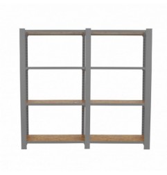 OFFICLICK 4/300 WOOD 1600 GRIS/OSB + TAPAS 1500