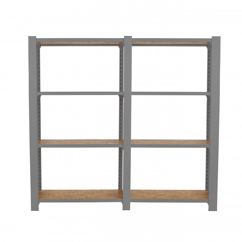 OFFICLICK 4/300 WOOD 1600 GRIS/OSB + TAPAS 1500