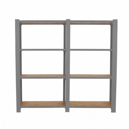 OFFICLICK 4/300 WOOD 1600 GRIS/OSB + TAPAS 1500