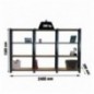 OFFICLICK 4/300 WOOD 2400 ANTRACI/OSB + TAPAS 1500