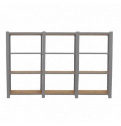 OFFICLICK 4/300 WOOD 2400 GRIS/OSB + TAPAS 1500