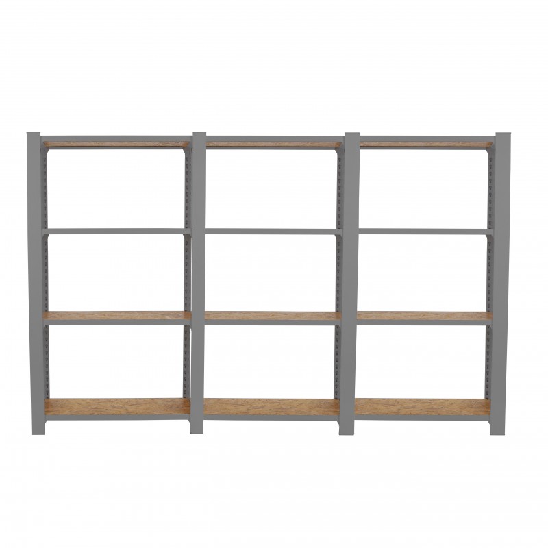 OFFICLICK 4/300 WOOD 2400 GRIS/OSB + TAPAS 1500