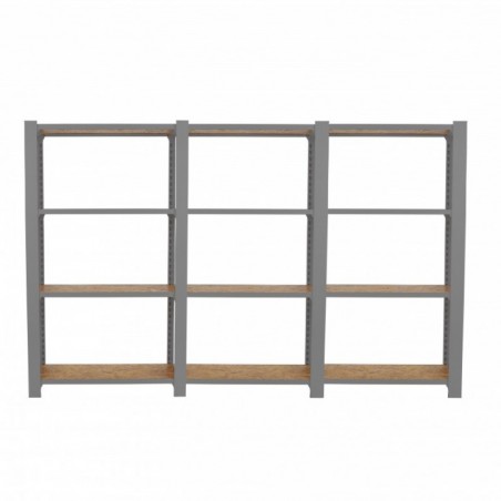 OFFICLICK 4/300 WOOD 2400 GRIS/OSB + TAPAS 1500