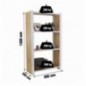 OFFICLICK 4/300 WOOD 800 BLANCO/OSB + TAPAS 1500