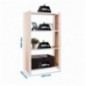 OFFICLICK 4/300 WOOD 800 BLANCO/ROBLE NODI