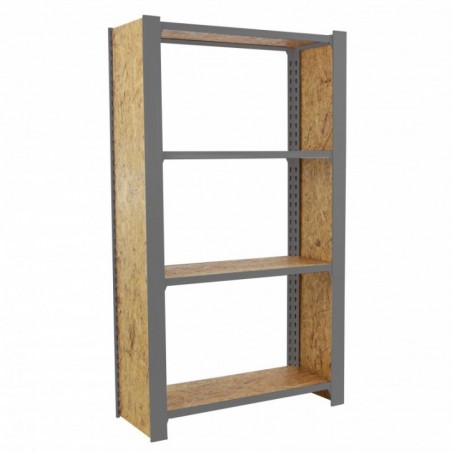 OFFICLICK 4/300 WOOD 800 GRIS/OSB + TAPAS 1500
