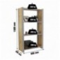 OFFICLICK 4/300 WOOD 800 GRIS/OSB + TAPAS 1500