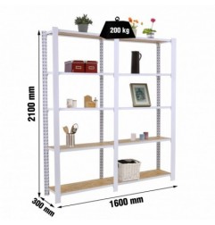 OFFICLICK 5/300 WOOD 1600 BLANCO/OSB