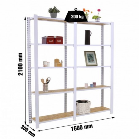 OFFICLICK 5/300 WOOD 1600 BLANCO/OSB