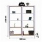 OFFICLICK 5/300 WOOD 1600 BLANCO/OSB + TAPAS 2100