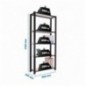 OFFICLICK 5/300 WOOD I.M. ANTRACITA/BLANCO