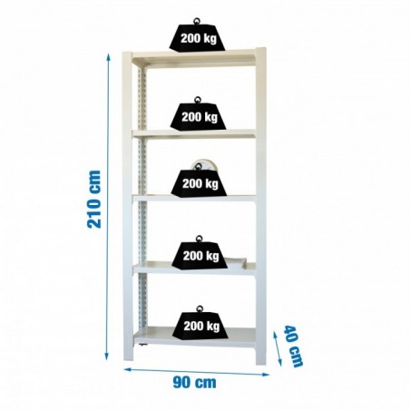 OFFICLICK 5/300 WOOD I.M. BLANCO/BLANCO