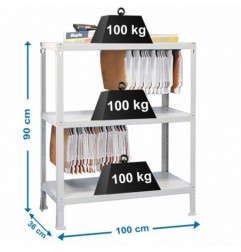 FILECLICK PLUS 3/360 BLANCO