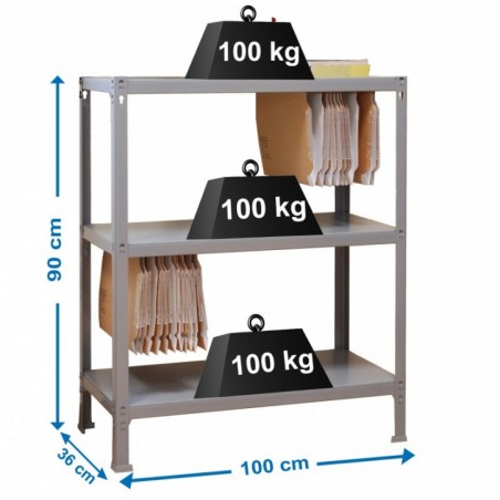 FILECLICK PLUS 3/360 GRIS