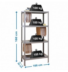 FILECLICK PLUS 4/360 GRIS