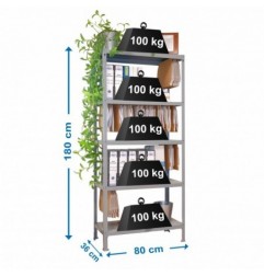 FILECLICK PLUS 5/360 GRIS