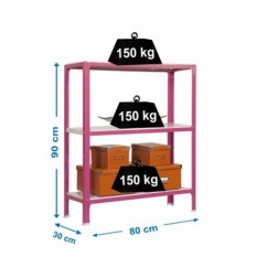 SIMONHOME CLICK MINI 3/300 ROSA/BLANCO