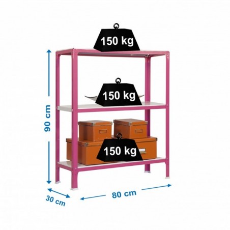 SIMONHOME CLICK MINI 3/300 ROSA/BLANCO