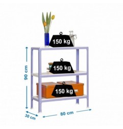 SIMONHOME CLICK MINI 3/300 VIOLETA/BLANCO