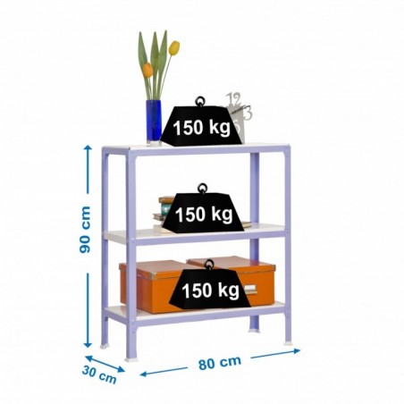 SIMONHOME CLICK MINI 3/300 VIOLETA/BLANCO