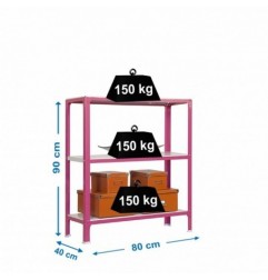 SIMONHOME CLICK MINI 3/400 ROSA/BLANCO