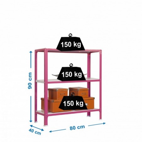 SIMONHOME CLICK MINI 3/400 ROSA/BLANCO