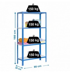 SIMONHOME CLICK MINI 4/300 AZUL/BLANCO