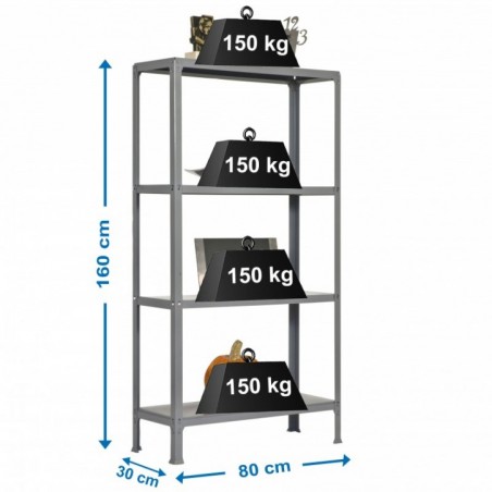 SIMONHOME CLICK MINI 4/300 GRIS